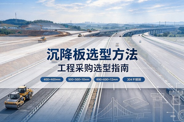 黄州沉降板选择方法