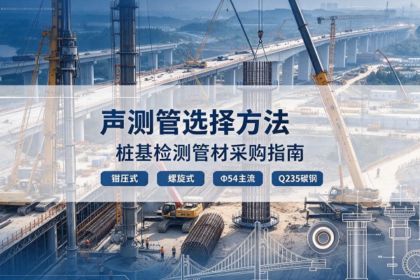 黄州声测管选型标准