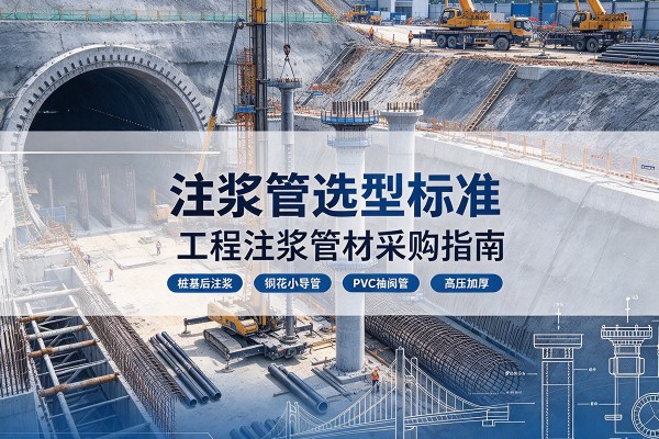 黄州注浆管选型标准