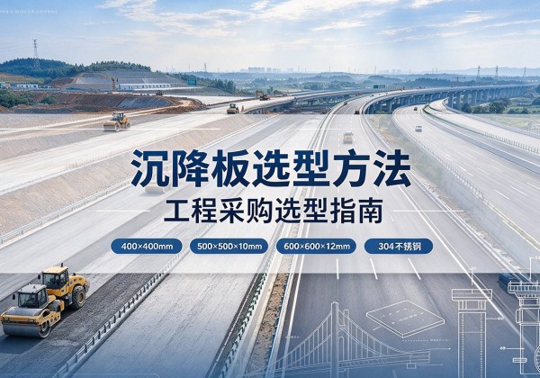 黄州沉降板选择方法
