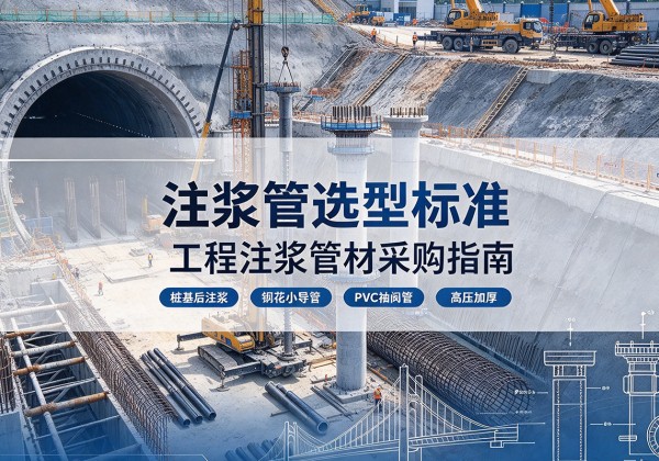 黄州注浆管选型标准